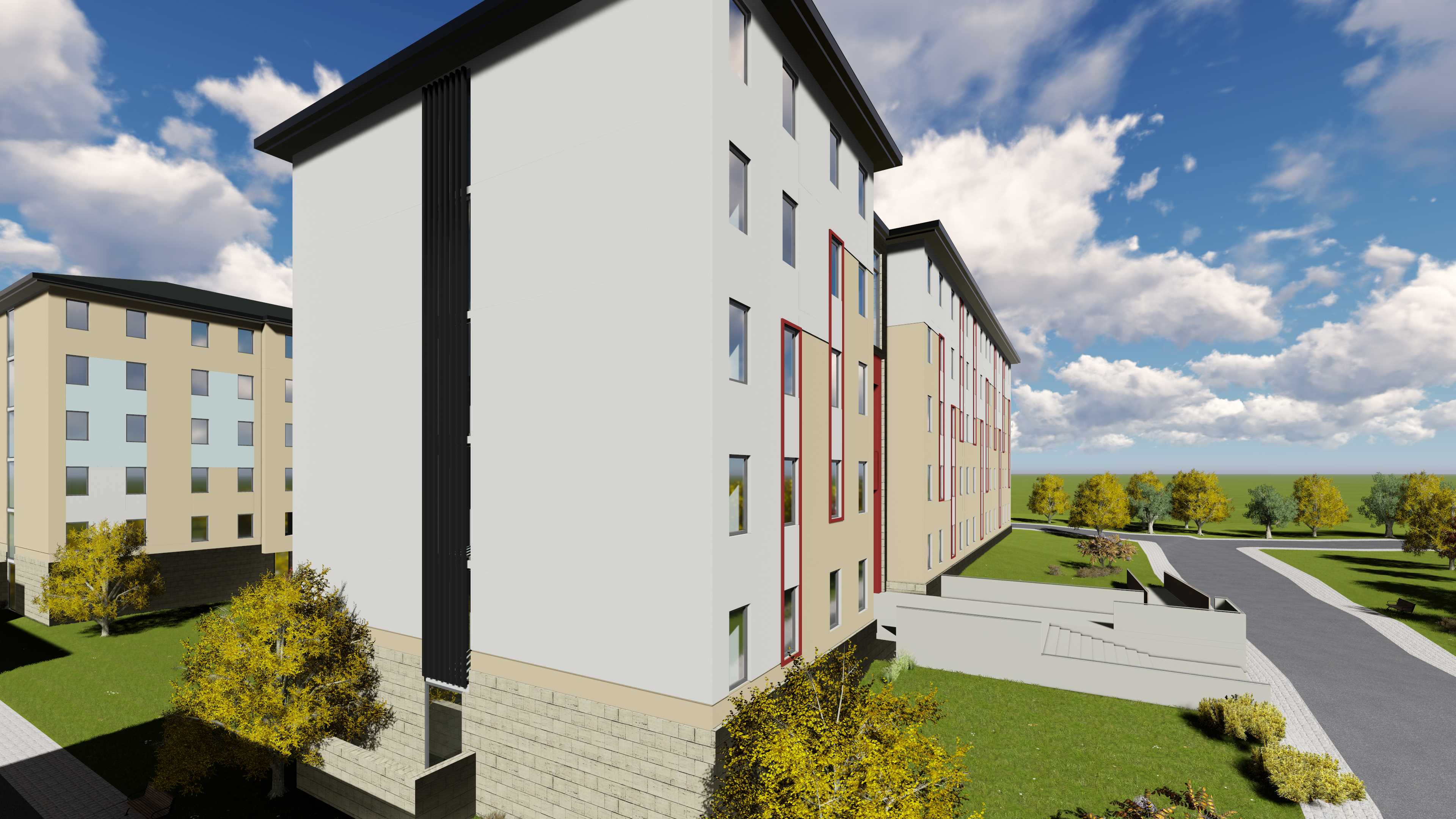 Denizli 1000 Kişilik Yurt Projesi